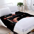 thumbnail image 3 of Stylish Soft Flannel Blanket - Cozy Abstract Design with Celestial Patterns Perfect for Sofa Travel Bed and Chair, 3 of 7