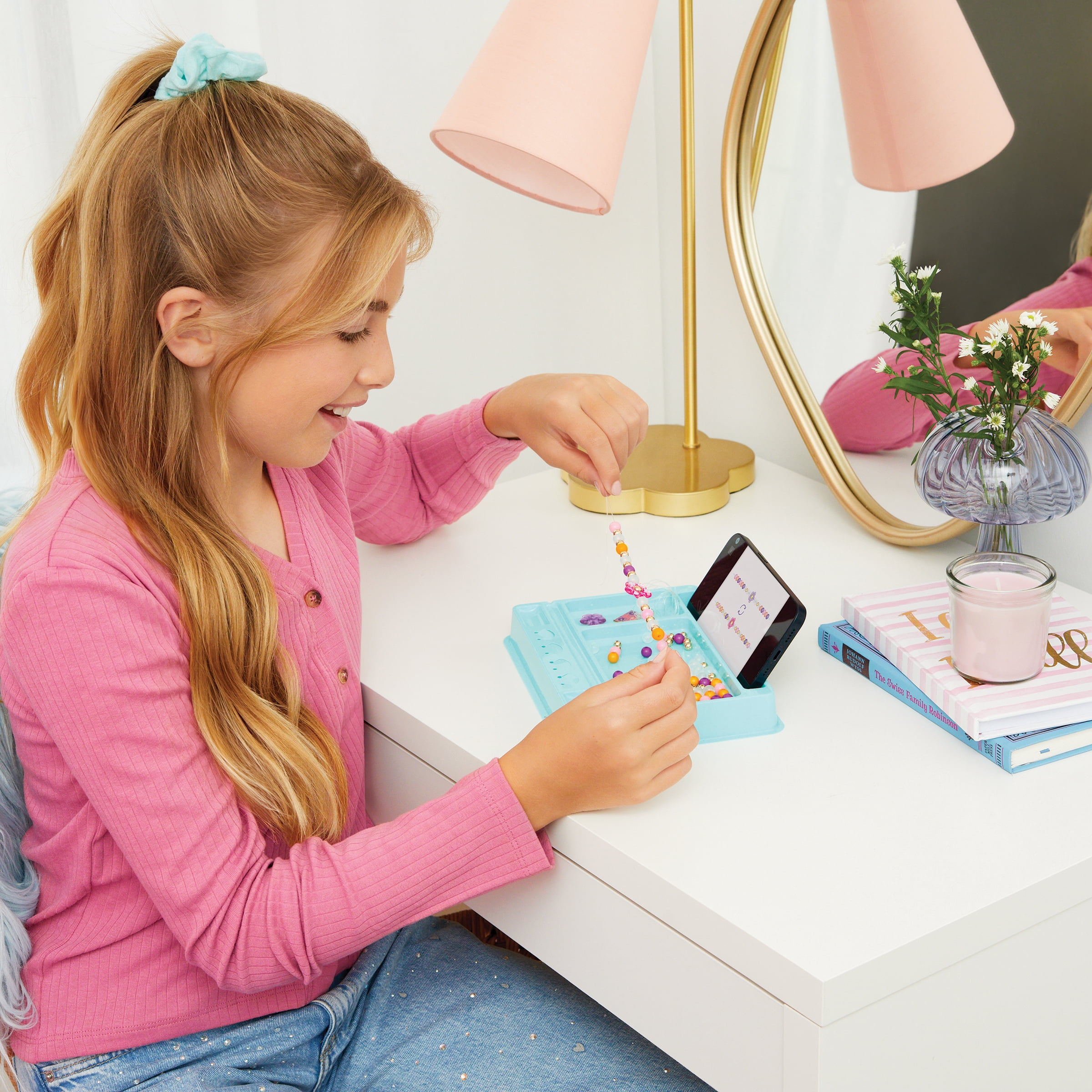 Make It Real Colour Reveal DIY Bracelet Craft Kit for Kids