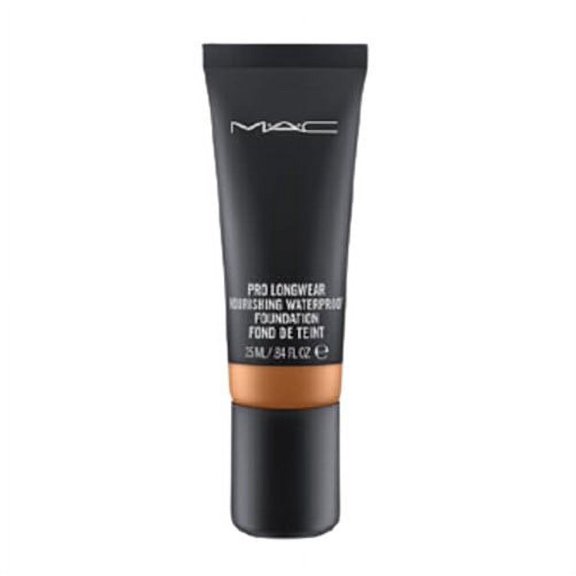 MAC COSMETICS PRO LONGWEAR FOUNDATION .85 OZ NC46 MAC COSMETICS/PRO LONGWEAR NOURISHING WATERPROOF FOUNDATION NC46 .85 OZ (25 ML) DEEP BRONZED NEUTRAL UNDERTONE FOR DARK SKIN