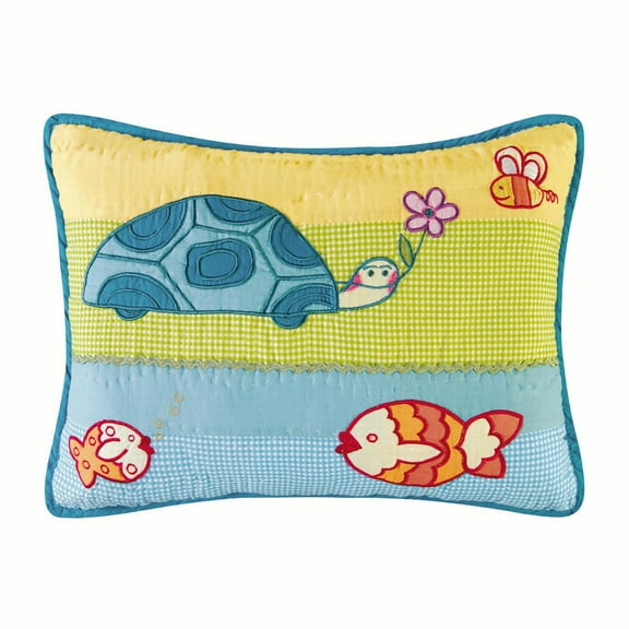 By the Pond Quilted Accent Pillow