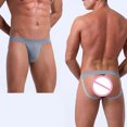 thumbnail image 3 of Men's Low-Rise Solid Color Highly Breathable Briefs, 3 of 3