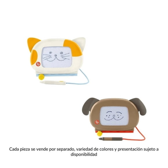 Tableta de Dibujo para niños de Juguete Fisher-Price Pizarrón Magnético Dibuja Conmigo 1 Pieza