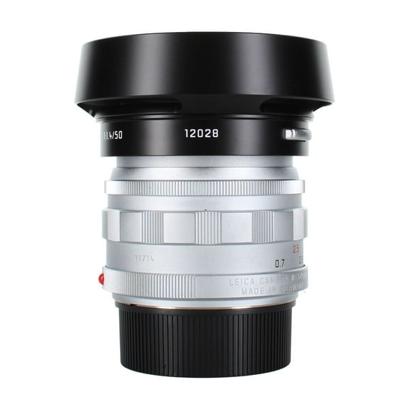 Leica Summilux-M 50mm f/1.4 Lens (Leica M, Silver, 2025 Version)