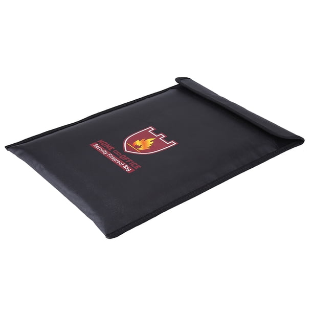 Bolsa resistente al fuego, 1 pieza Bolsa resistente al fuego ignífuga de doble cara Bolsa ignífuga magistralmente creada