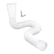 thumbnail image 4 of Extensiones de bajante para canaletas de lluvia para drenaje de agua de lluvia Extensor de bajante para blanco, 4 of 9