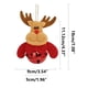 thumbnail image 3 of Adornos navideños Papá Noel, muñeco de nieve, árbol de Navidad con colgante de muñeca de mano, regalo colgante, 3 of 7