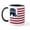 White/Black Inside, variant on CafePress - GOP Flag Mug - 11 oz Ceramic Mug - Novelty Coffee Tea Cup
