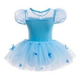 thumbnail image 5 of QEFJNO 2-9Y Ballet Tutu Dress Toddler Kids Girls Princess Tulle Skirt Leotards Ballerina Outfit Dance Dress, 5 of 11