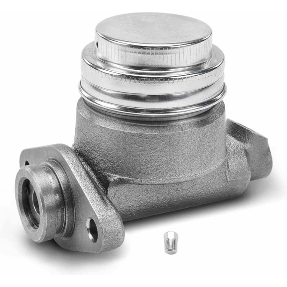 A-Premium Brake Master Cylinder with Reservoir and Cap Compatible with Ford and Studebaker Vehicles - Bronco/F-250 1966, F-100 1961-1966, 8E5/8E7/8E7D 1963-1964 - Replaces# C5TZ-2140-A, C5TZ-2140-C