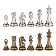 thumbnail image 1 of Juego de ajedrez Best Chess Set Neptune Metal Plateado/Bronce, 1 of 1