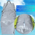 thumbnail image 4 of 4 Pcs 176 Gallon Large Moving Bags with Zipper and Handles Foldable Storage Duffle Bags Heavy Duty Extra Large Totes for College Dorm Travel Clothes Blankets Bedding Moving (Silver), 4 of 14