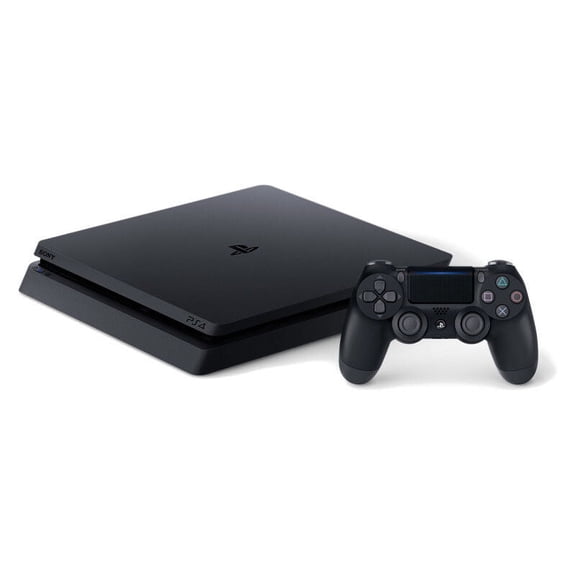 Pre-Owned Restored Sony Playstation 4 Slim Black (500GB)   Free Controller