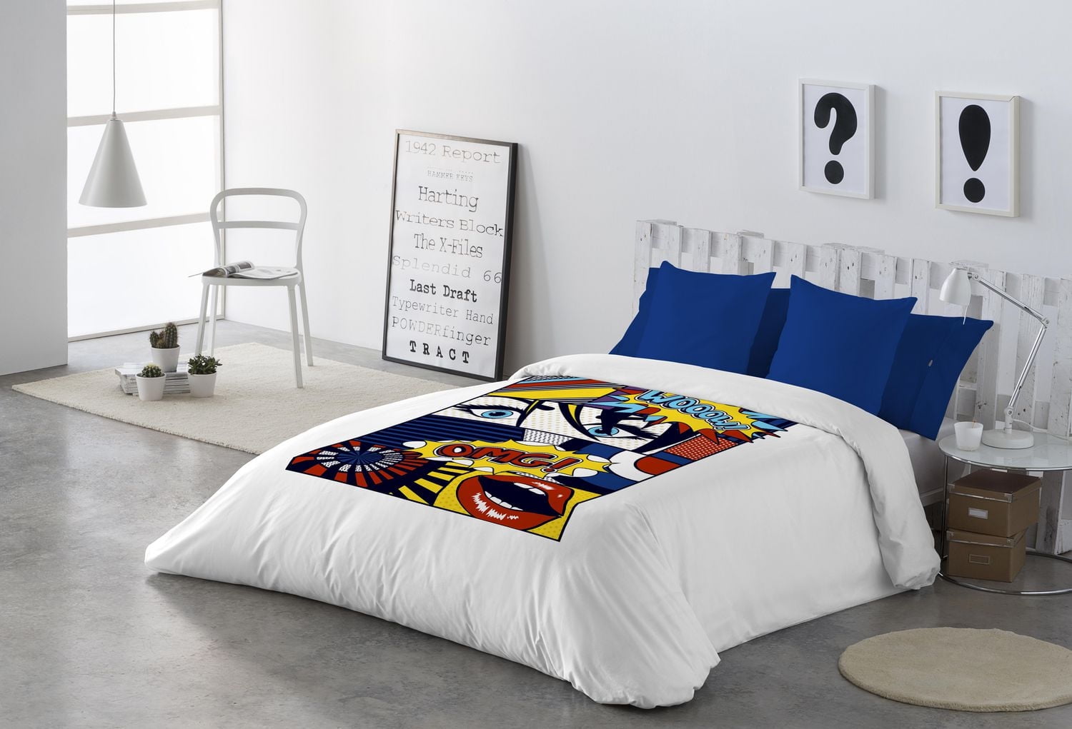 Gouchee Home Comics Cotton Duvet Cover Set