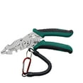 thumbnail image 2 of koolsoo Multipurpose Wire Wire Cutter Stranded Wire Cutter with Keychain Wire Pliers Cable Cutting Tool for Wrench Splitting Length 19cm, 2 of 9