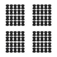 thumbnail image 3 of 80 Pcs  EVA Guitar Pick Grips Stop Dropping Non-slip Guitar Pick Supplies Black, 3 of 8