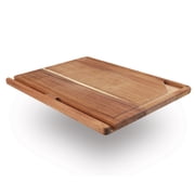 Dexas Acacia Prep-Tech Board With 2 Slots, 16 x 12 Inches