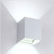thumbnail image 3 of Lámpara de pared LED para exteriores, de aluminio, para balcón, montaje en superficie, cubo, jardín, porche, luz para interior y exterior, IP65, resistente al agua, bombillas modernas, 3 of 4