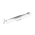 thumbnail image 2 of OUNONA 10Pcs Stainless Steel Stamp Tweezers with Ergonomic Design for Philately and Craft Precision, 2 of 6
