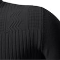 thumbnail image 6 of JUUYY Men's Turtleneck Sweater Long Sleeve Slim Fit Solid Color Knitted Warm Winter Casual Comfortable Base Layer Tops Pullover Black M, 6 of 8