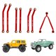 thumbnail image 5 of 7 piezas de aleación de aluminio de repuesto de barra de amarre de suspensión para 1/24 Axial SCX24 Deadbolt JShteea libre de BPA, 5 of 8