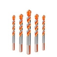 thumbnail image 1 of Drill Bit 2 Multifunctional 8mm Hole Punching Set for Ceramic Glass Wall Working Home Improvement 10Pcs 10PCS, 1 of 8