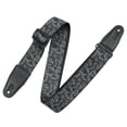 thumbnail image 1 of Correa de guitarra Levy's Leathers de poliéster con extremos de piel auténtica, 1 of 4