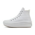 thumbnail image 3 of Converse Chuck Taylor All Star Move-Hi 568498C Women's White Sneakers Shoes C658 (7.5), 3 of 4