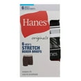 thumbnail image 2 of Hanes Originals Men’s Boxer Briefs, Moisture-Wicking Stretch Cotton, Greens, 6-Pack, 2 of 9