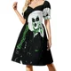 thumbnail image 2 of Vestido Homer's Fat, vestido de manga corta, vestido de mujer, vestidos de noche para mujer, 2 of 7