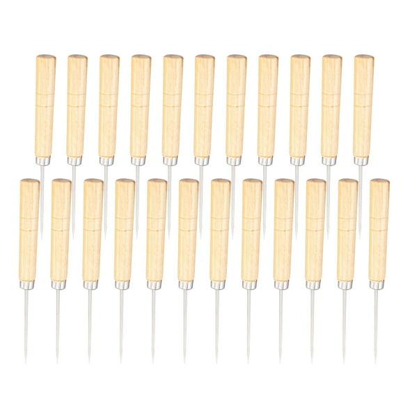 Raindrops Durable Khaki Metal Sewing Awl Kit for DIY Craft and Repair Use Complete Sewing Tool Set 50pcs