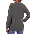 thumbnail image 6 of Fantaslook Sweatshirts for Women Crewneck Casual Long Sleeve Shirts Tunic Tops, 6 of 10