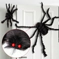 thumbnail image 1 of Dream Lifestyle Big Plush Spider Voice Control Black Spider Trick Toy Scene Layout Atmosphere Decoration 8 Styles Horror Huge Spider Party Bar Halloween Decoration, 1 of 7