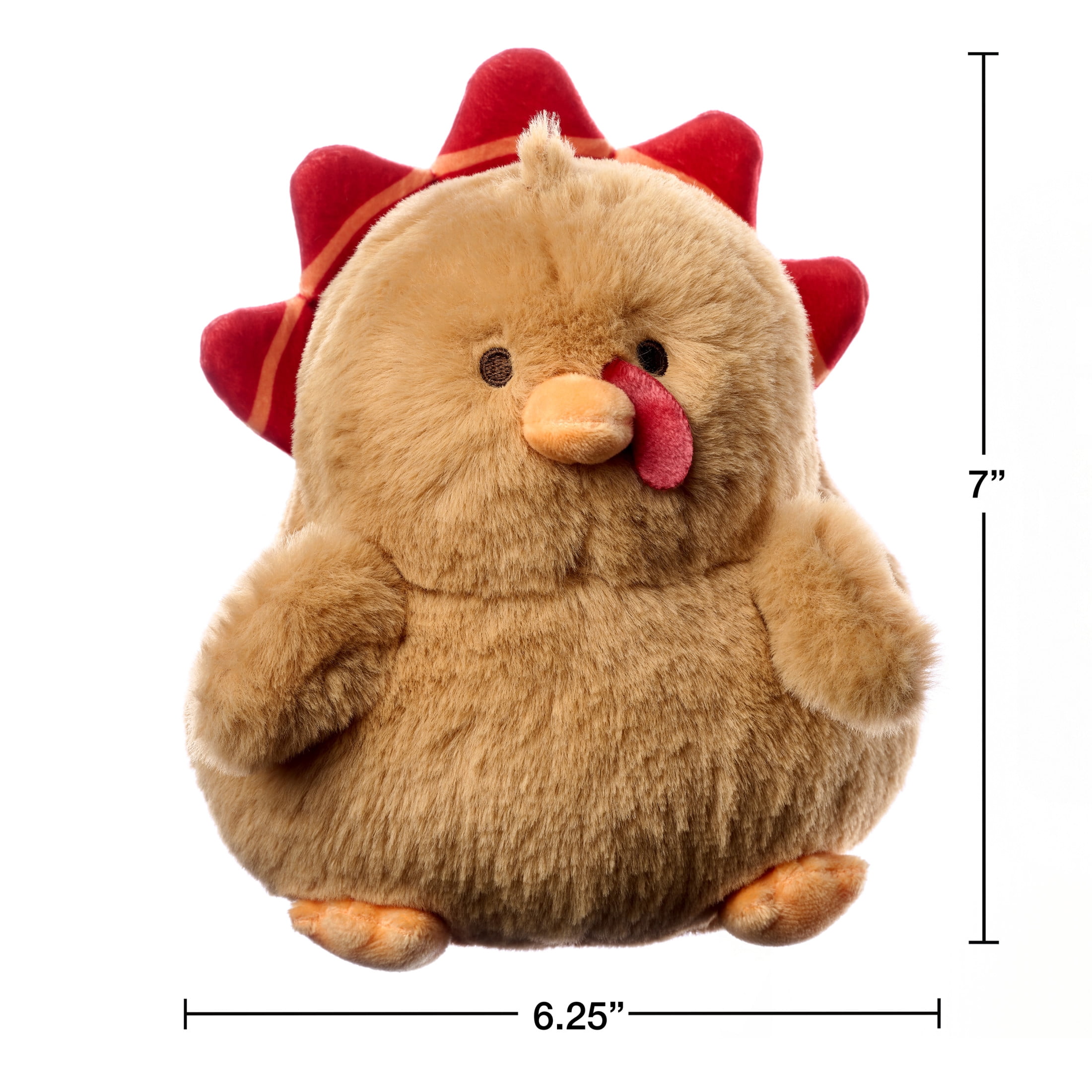American Greetings Thanksgiving Plush Turkey, 7 in.