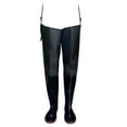 thumbnail image 2 of Dualoai Fishing Waders with Boots for Men Women Wading Pants Stocking Feet Fishing Waist 39, 2 of 9