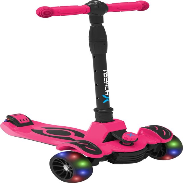 Patinete plegable Hover-1 Vivid para NIÑOS mayores de 5 años color rosa