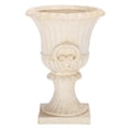 thumbnail image 4 of Safavieh 11" x 11" x 15.4" Pedestal Off-White Magnesium Oxide Plant Pot, 4 of 9