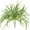 Green, variant on Large Artificial Spider Plant - Realistic Fake Greenery for Indoor Tables, Outdoor Planters, and Home Decor, Low Maintenance Faux Bush