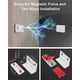 thumbnail image 2 of Cabinet Door Magnet Set of 2 Ultra Thin Magnetic Latch Strong Cabinet Magnet for Drawer Door Closer, Cabinet, Furniture, Silver, 2 of 3