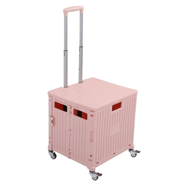 Carro Utilitario Plegable Caja De Transporte Rueda Compras Plegables Compras De Comestibles Ruedas De Gran Altura Pequeñas Para Bolsa Organizadora Para Carritos