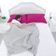 thumbnail image 5 of Funda de almohadas PiccoCasa de 2 piezas de algodón para cama, color rosa rey, 5 of 7