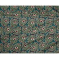 thumbnail image 4 of oneOone Polyester Lycra Fabric Leaves & Floral Block Print Fabric BTY 56 Inch Wide, 4 of 4