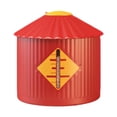 thumbnail image 2 of Cubo de arroz, contenedor de almacenamiento de arroz, práctico recipiente hermético para cereales, multiusos para alimentos. Rojo S, 2 of 9