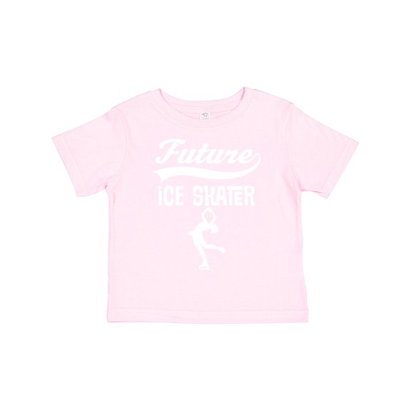 Inktastic Future Ice Skater Girls Skating Boys or Girls Toddler T-Shirt