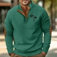 thumbnail image 2 of Spring Long Sleeve Tops For Men Standing Collar Sweatshirt Is Outdoor Casual Sweaters Tops Sports Men's Hoodie, 2 of 5