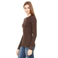 thumbnail image 2 of Bella + Canvas Women's Long Sleeve Thermal T-Shirt, 2 of 2