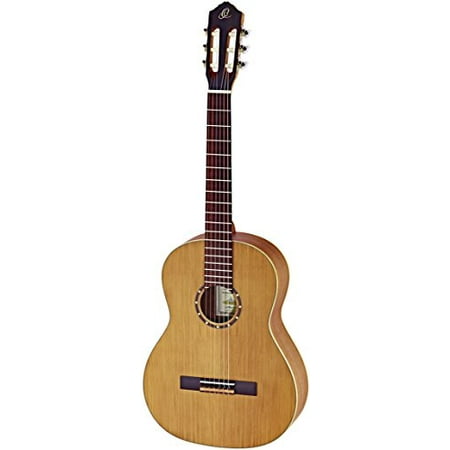 - Ortega Guitars R122L Family Series Left Handed Nylon 6-String Guitar with Cedar Top, Mahogany Body, Satin Finish
