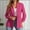 Hot Pink, variant on CaiJunJia Blazers Jackets for Women Clearance Sales,Womens Bussiness Casual Blazers Open Front Long Sleeve Work Office Blazer Jacket Fall Winter Suit Jacket 2024
