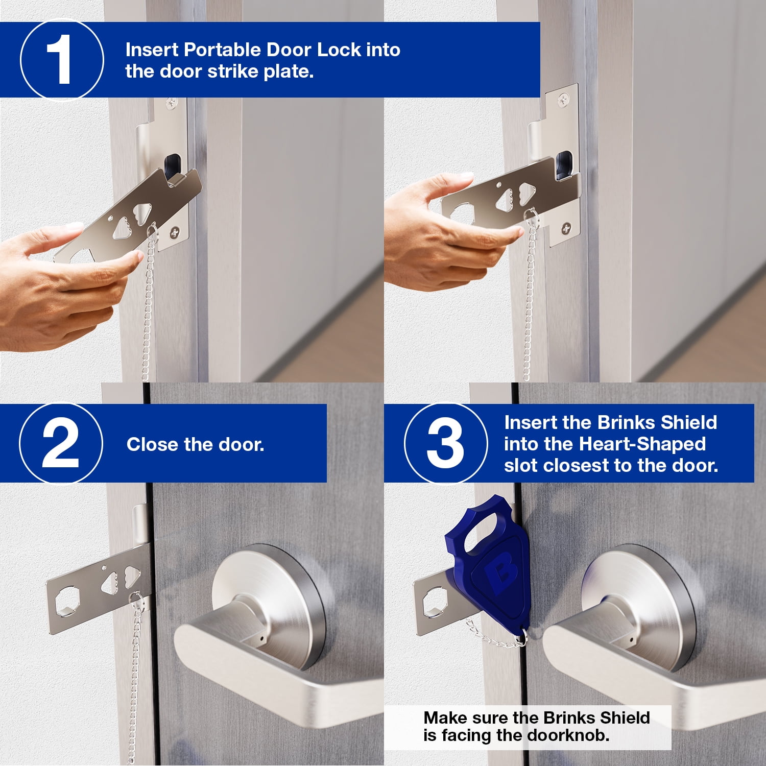 Brinks Portable Door Lock