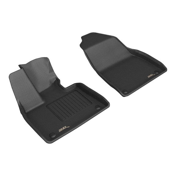 3D MAXpider Kagu Floor Mat (Black) Compatible with POLESTAR 3 2025 - Front Row