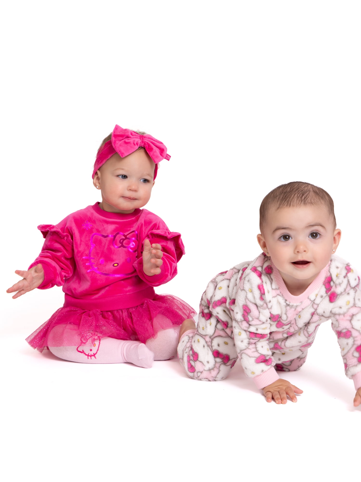 Character Baby Girls Dress Set with Tights and Matching Bow Headband, 3-Piece, Sizes 0/3 Months-24 Months